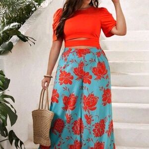 Shein Curve Vacay 2-Piece Set 1XL